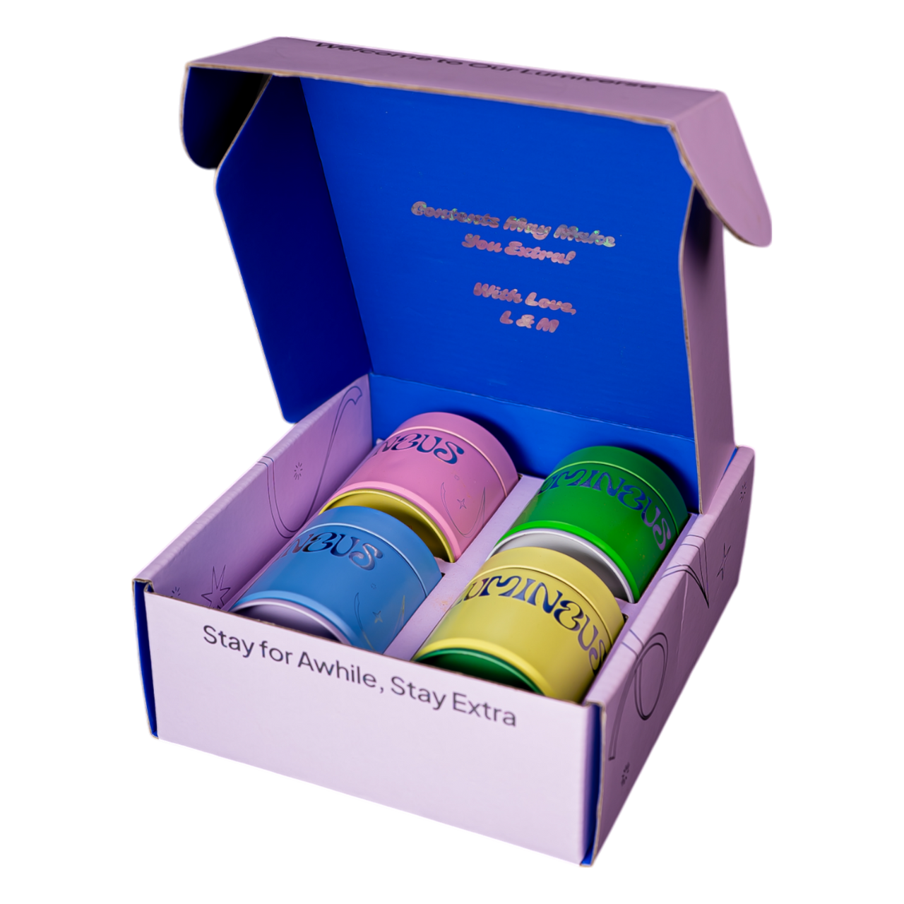 INSTANT COFFEE SUBSCRIPTION 4 TIN BOX SET