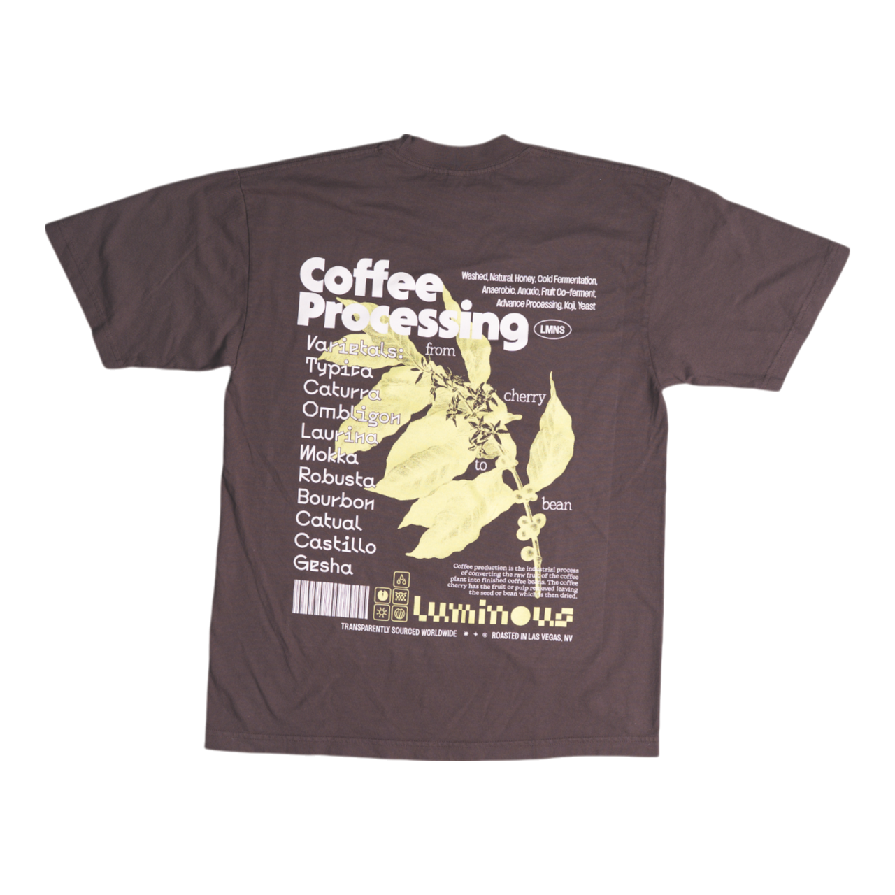 COFFEE PROCESSING T-SHIRT ADULT