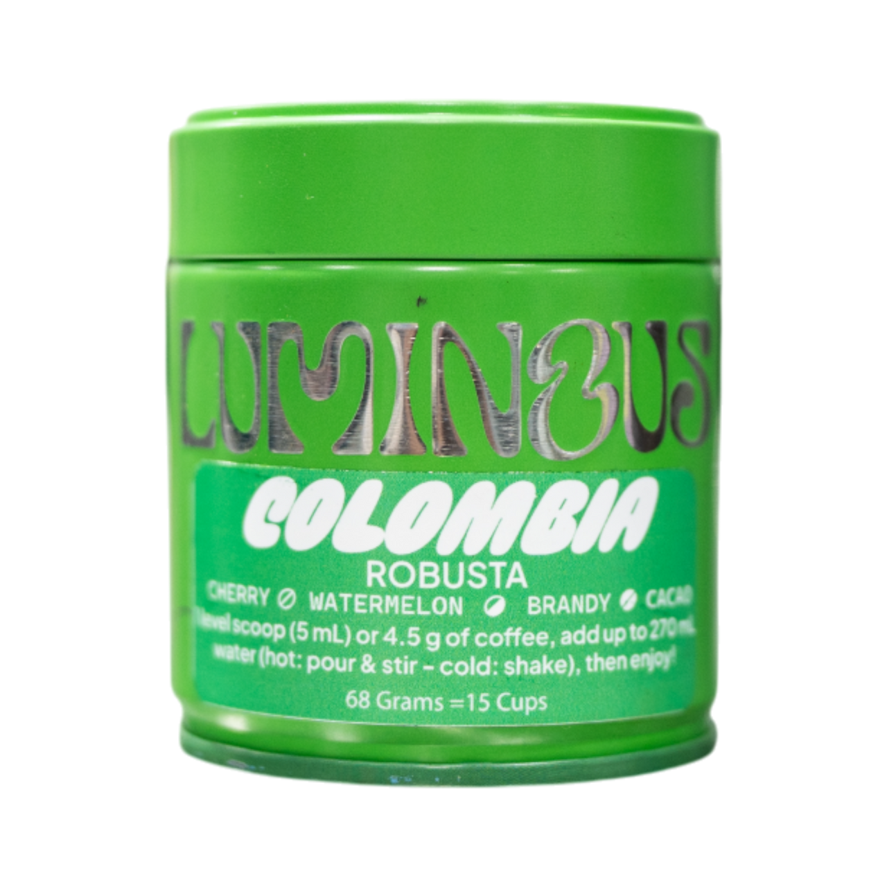COLOMBIA ROBUSTA NATURAL BULK INSTANT TIN