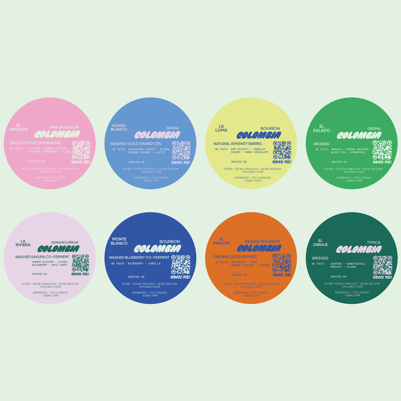 END OF THE YEAR BOX SET 8 TINS