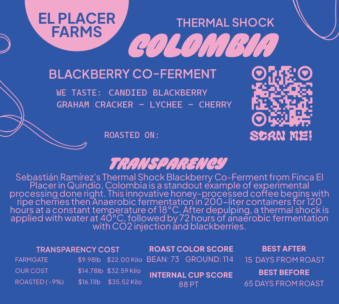 Colombia Thermal Shock BlackBerry Co-Ferment