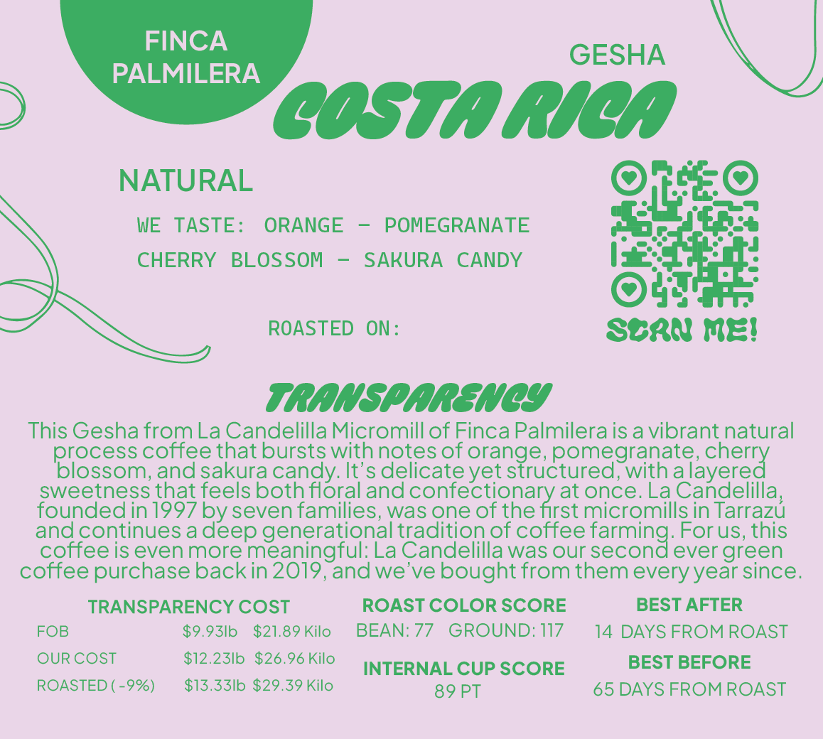 COSTA RICA GESHA NATURAL