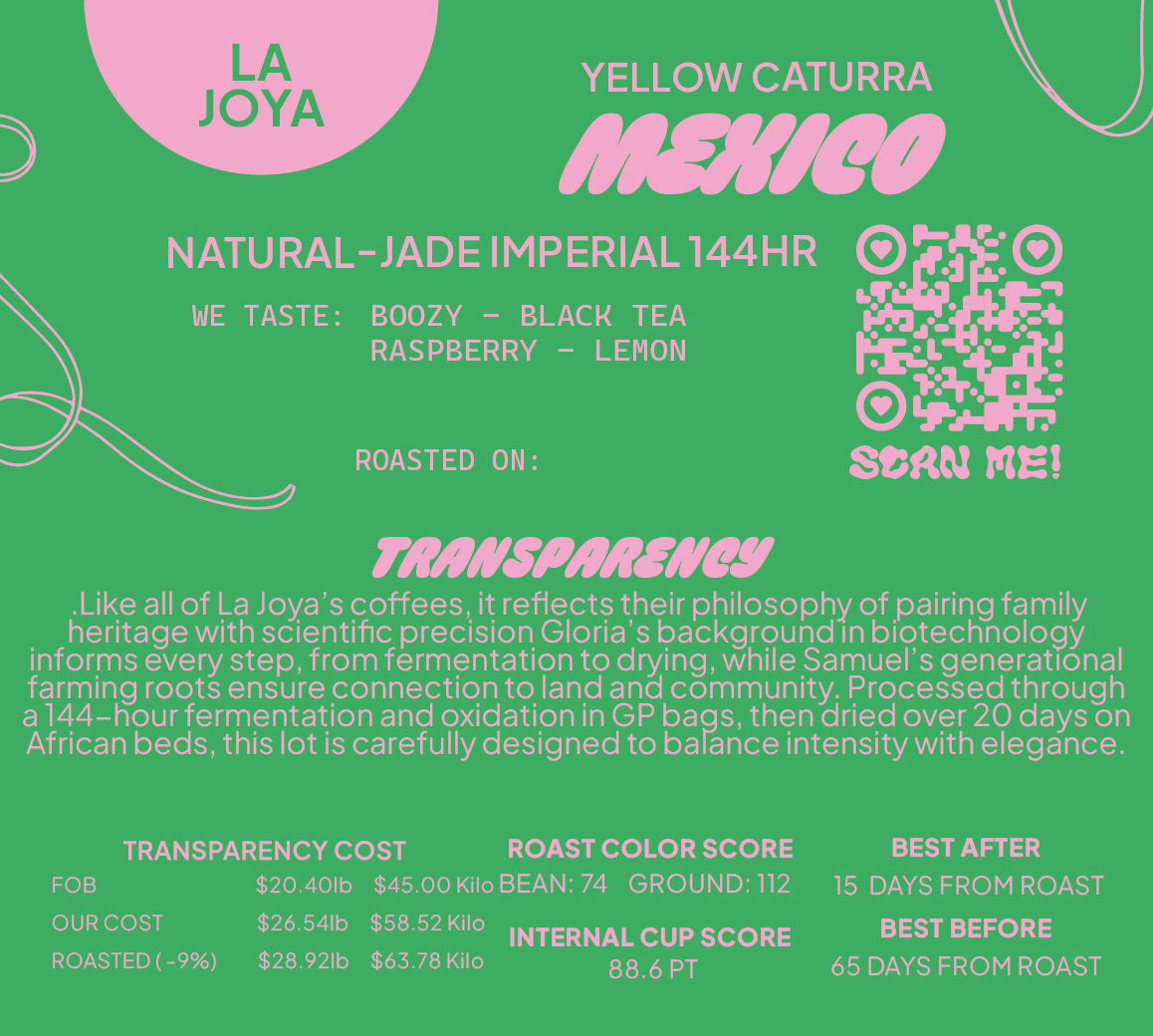 MEXICO Yellow Caturra NATURAL Jade Imperial