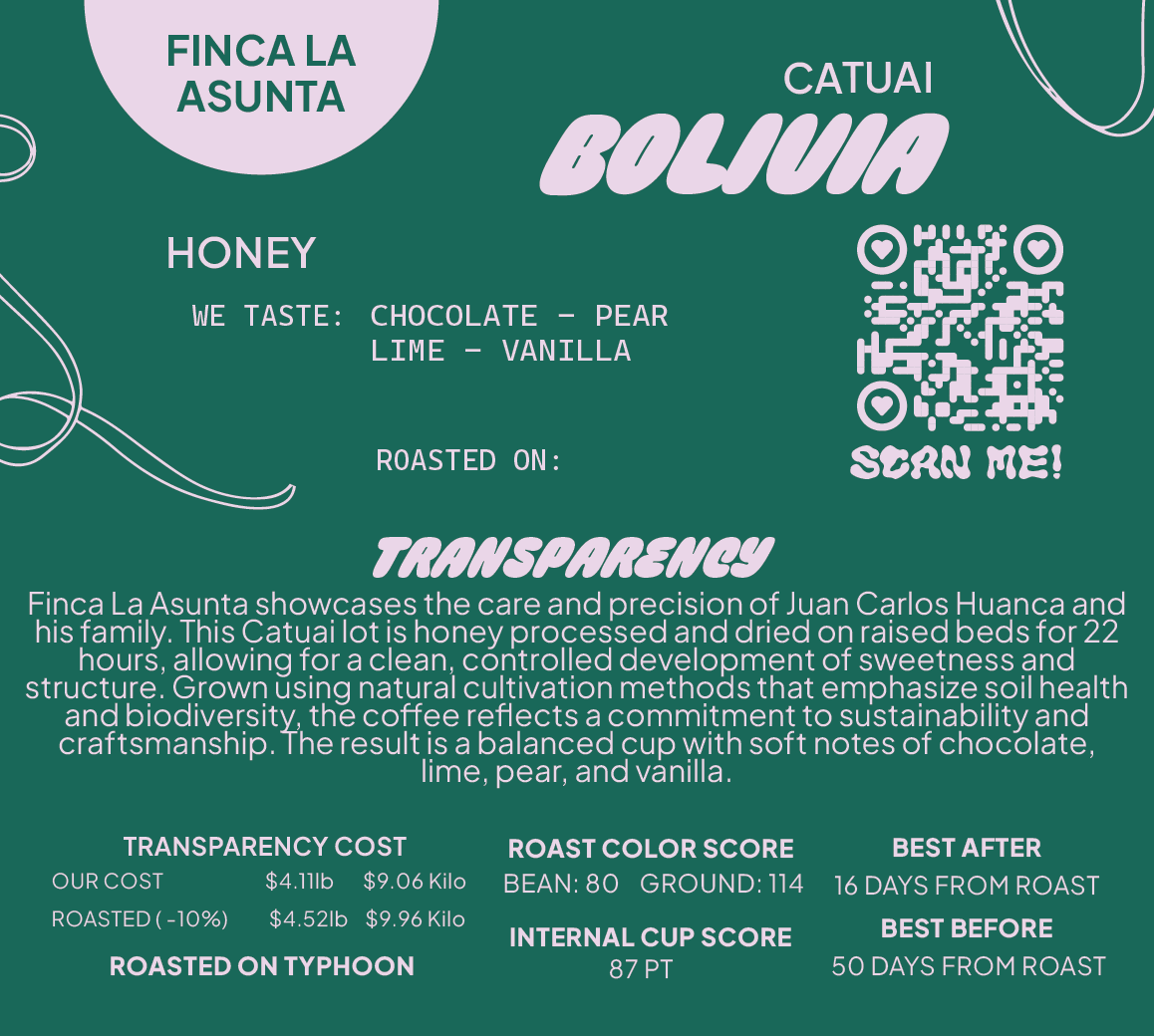 Bolivia Catuai Honey