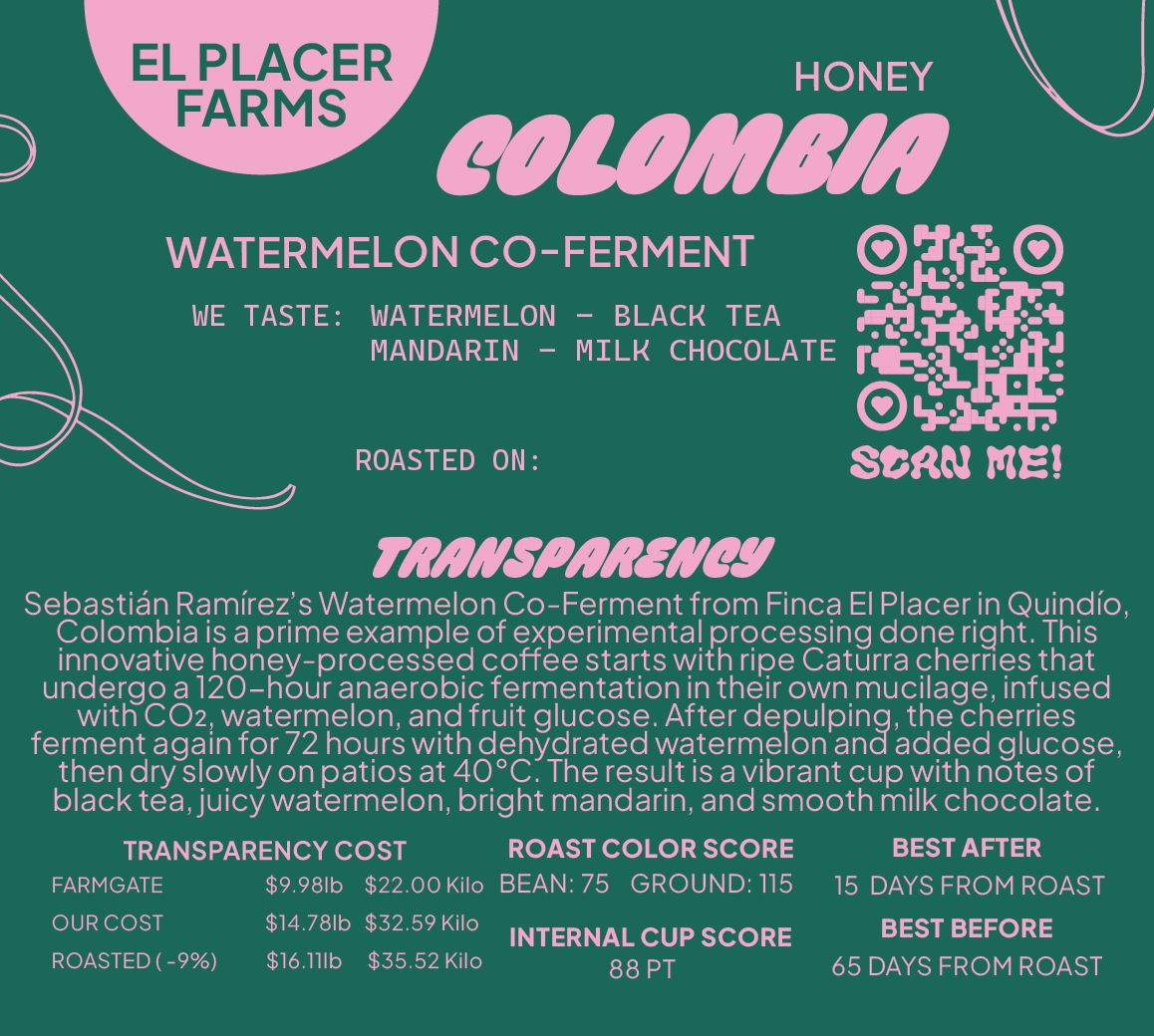 Colombia Watermelon Co-Ferment