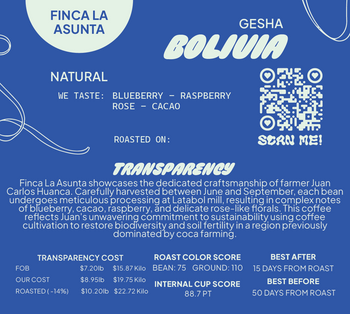 Bolivia Gesha Natural