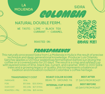 COLOMBIA SIDRA NATURAL DOUBLE FERMENTATION